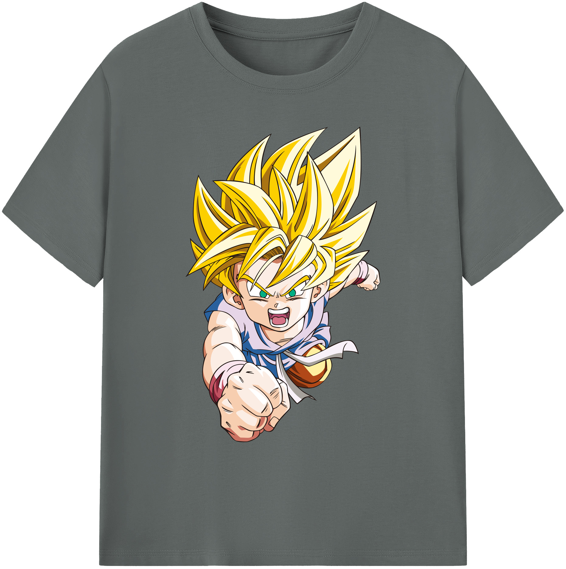 （画像用） ドラゴンボール ベジット DRAGON BALL Vegetto 綿100％ メンズ半袖Tシャツ｜肌触りやわらか＆通気性